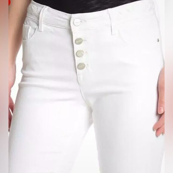 Sanctuary Connector Kick Crop Jeans NWT Size 32 - Picture 3 of 10